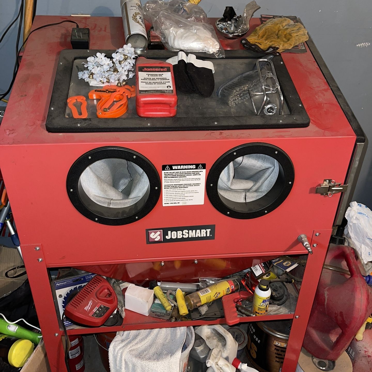 Jobsmart sandblaster 2024