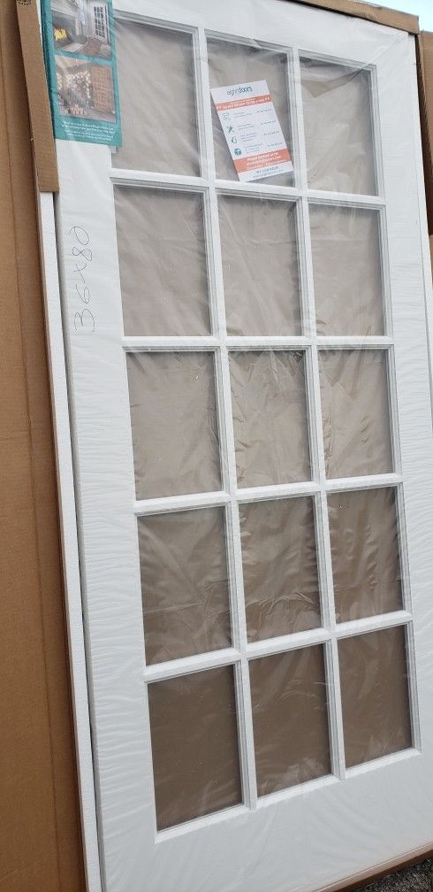 36x80 Single French Door Design Interior Door