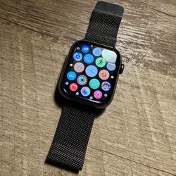 Apple Watch Series 7 Graphite Stainless Steel  45mm