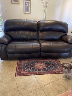 Couch/sofa. Very comfortable/Plush