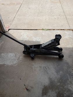 Vintage Hydraulic Automotive Floor Jack