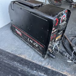 Lincoln Ln25 Wire Feeder Welder Machine Good Condition 