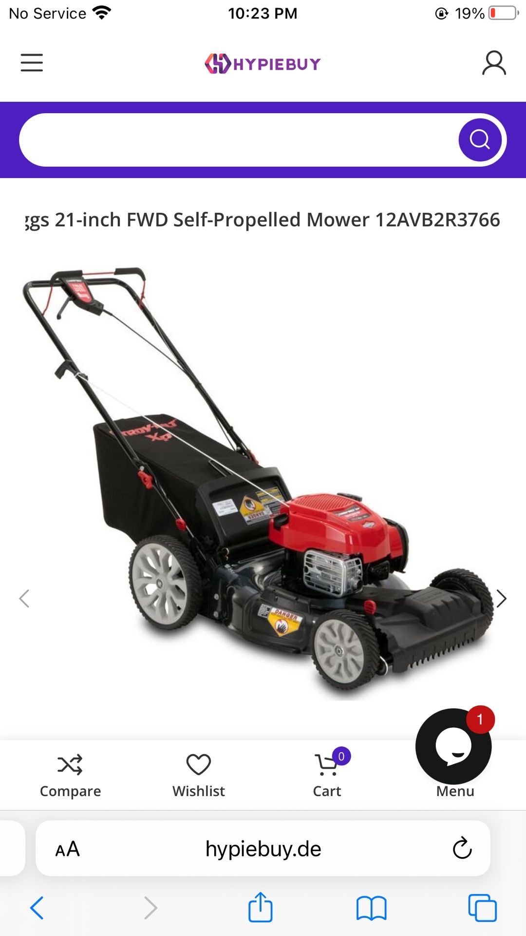 Troy-bilt Self-propelled Lawn Mower