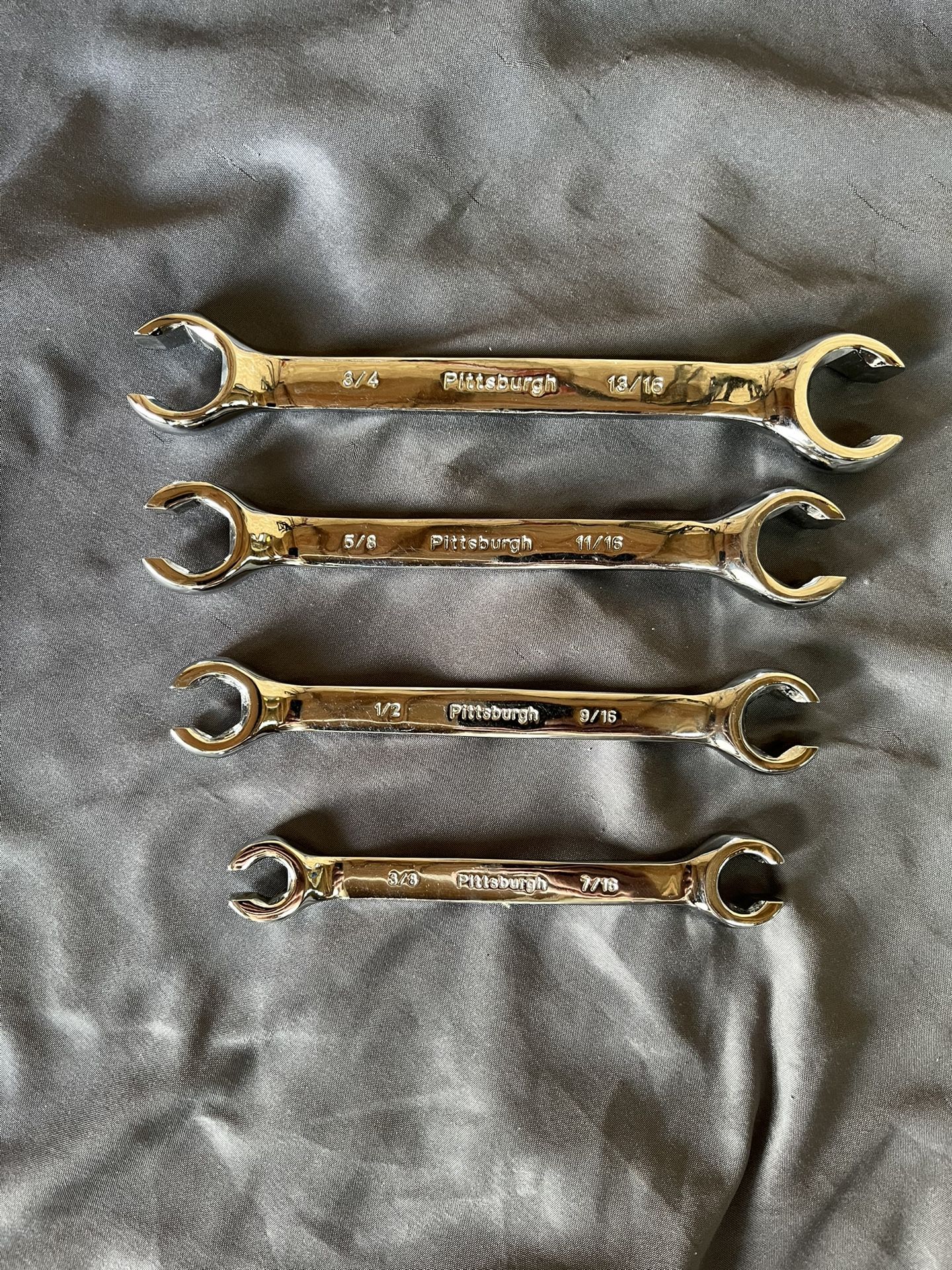 Double End SAE Flare Nut Wrench Set
