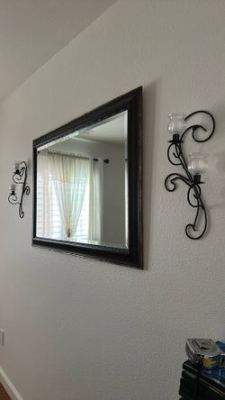 Mirror With Ornaments