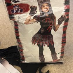 Wear Wolfe Costume Size 8-10