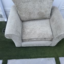 Oversized armchair
