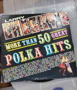 Larry Chesky Polka Hits Vinyl Record