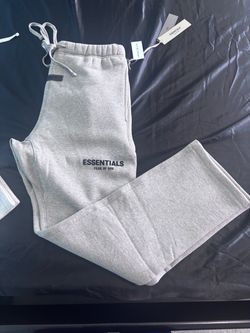 ess uncuffed sweat pants