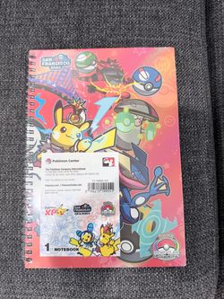 Pokémon World Championships XP 2026 Spiral Notebook San Francisco Exclusive