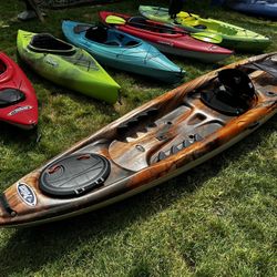 Pelican Covert 120 Angler Fishing Kayak Kyak 