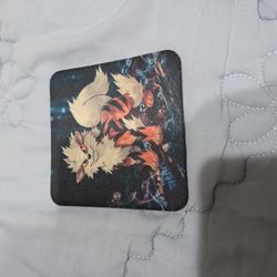 Arcanine Fanart Coaster