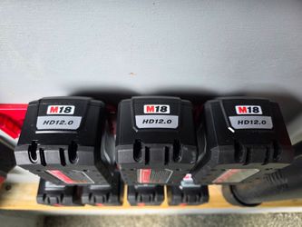 MILWAUKEE M18 12AMP Batteries $ 130ea