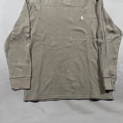 Polo Ralph Lauren Waffle Knit Sleep Shirt Men’s 2XL Brown Thermal Cotton