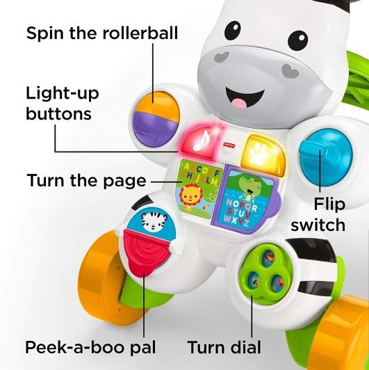 Fisher-Price Learn with Me Zebra Walker