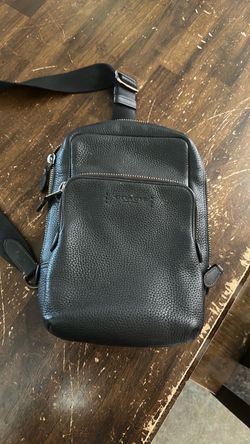 Coach purse racer sling