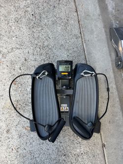 SPORTSROYALS Mini Stepper with Resistance Bands