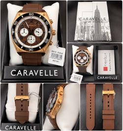 Caravelle New York 45A114 Chronograph Men’s Watch – Box & Tag