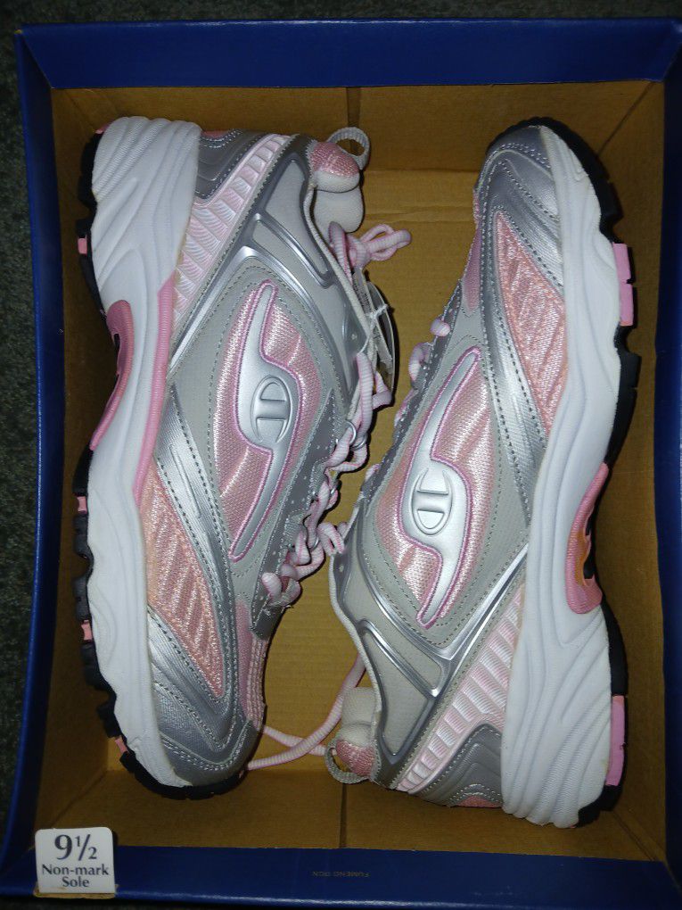 Champion Women's Sneakers Pink & Gray Tone 9.5 New