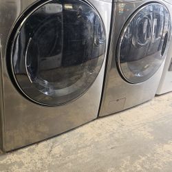 Washer And Dryer Electric Ultra Capacity Work Great Have Warranty Available 