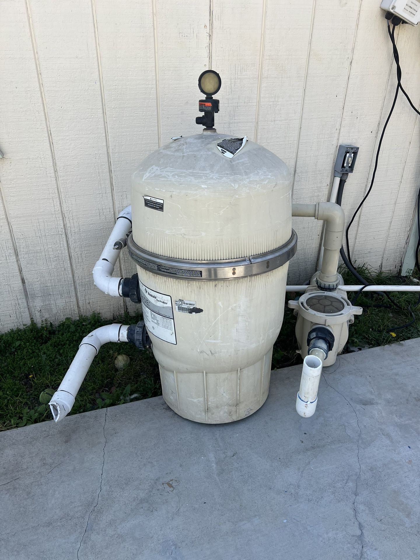 Pentair Pool Filter & Pump