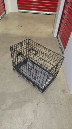 Pet Crate / Dog Cage – Foldable Metal Kennel with Tray