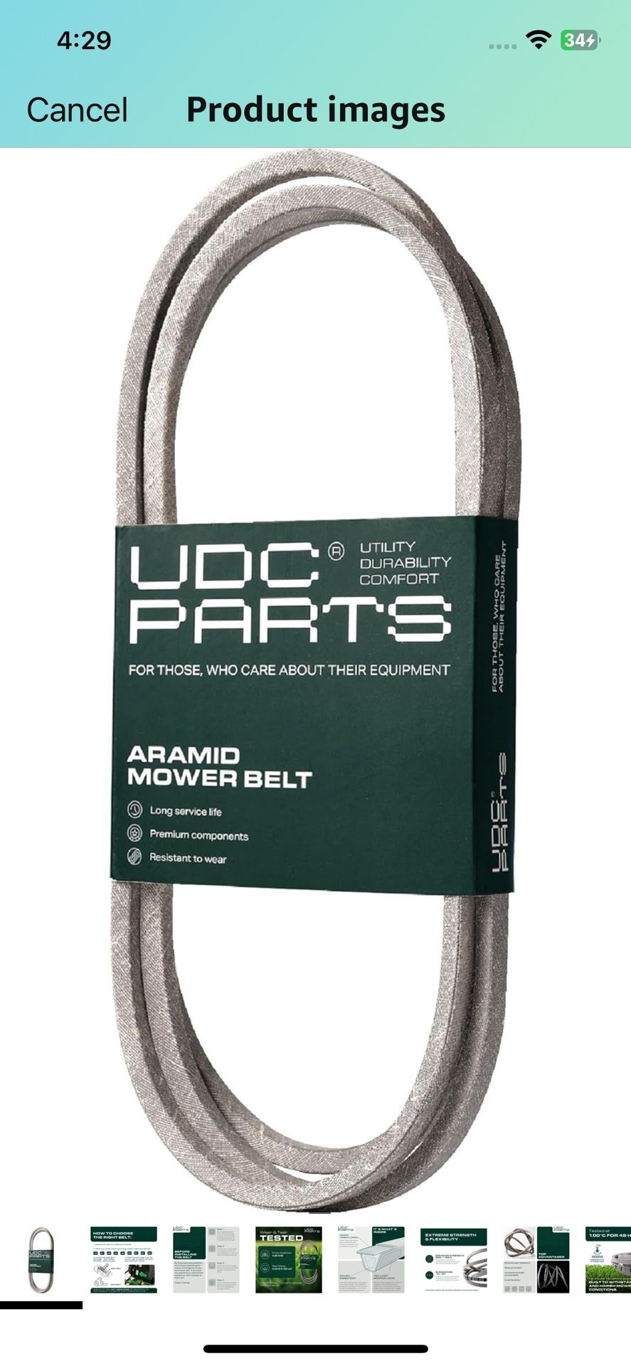 Lawn Mower Belt