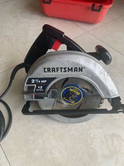 Craftsman Circular Saw 7 1/4 w/ Case