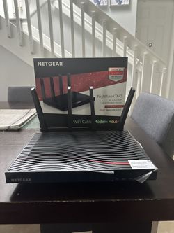 Netgear Nighthawk X4S & AOC 27inch Monitor