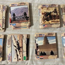 141 Desert Storm Collector Cards 
