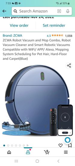 Robot Vacuum And Mop Combo