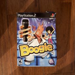 NEW Boogie with Microphone - PS2 PlayStation 2