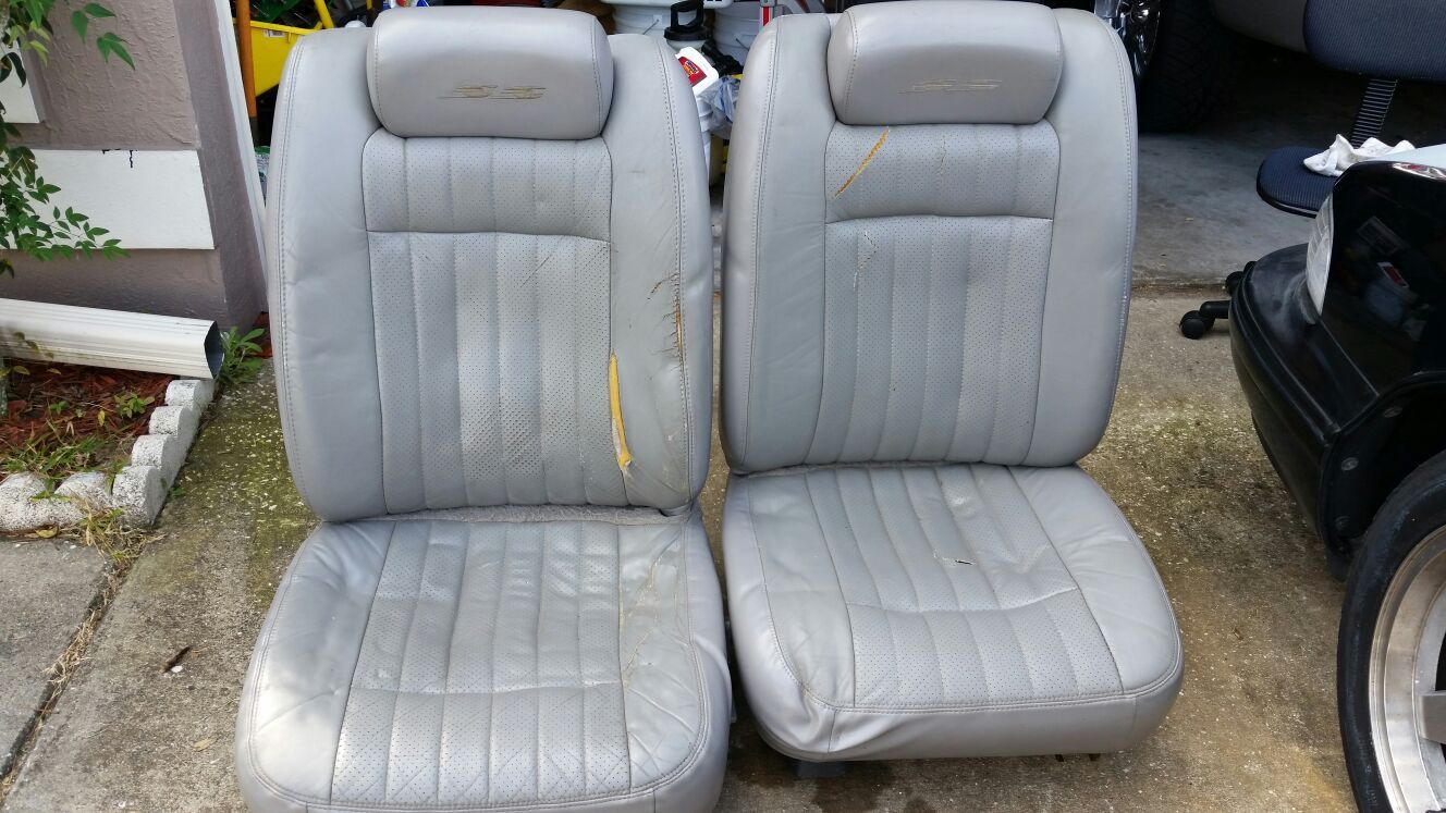 Two Chevrolet Impala SS Front Leather Seats (94-96)