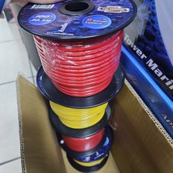 Marine Wire, Power Cable 8G For Amplifier, Panels And More 