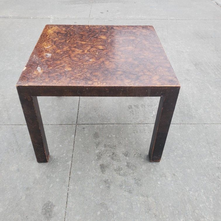 Lane Altavista Burlwood Laminate Top Mid Century Modern Side Table
MCM