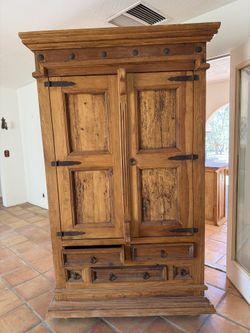 Wooden Armoire Wardrobe