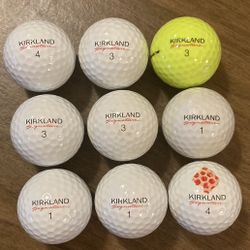 9 Kirkland Performance+ Golf Balls