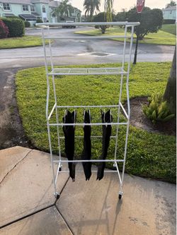 Garment Rack Laundry sorter wheeled