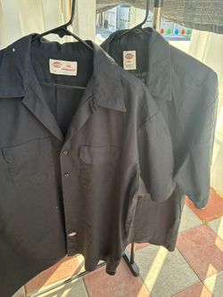 Men’s Dickies Black Shirts 