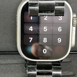 Apple Watch Ultra With Metal Bracelet
