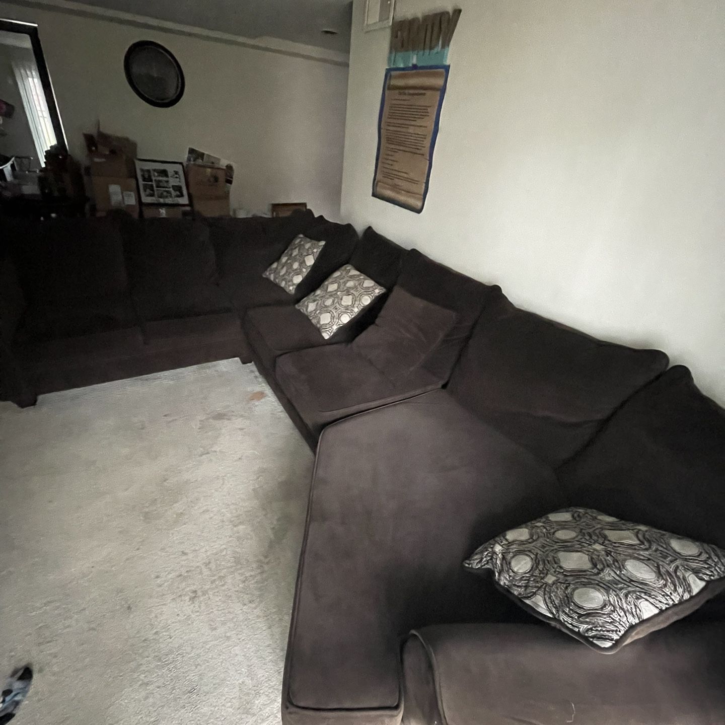 Brown Sofa Good condition 