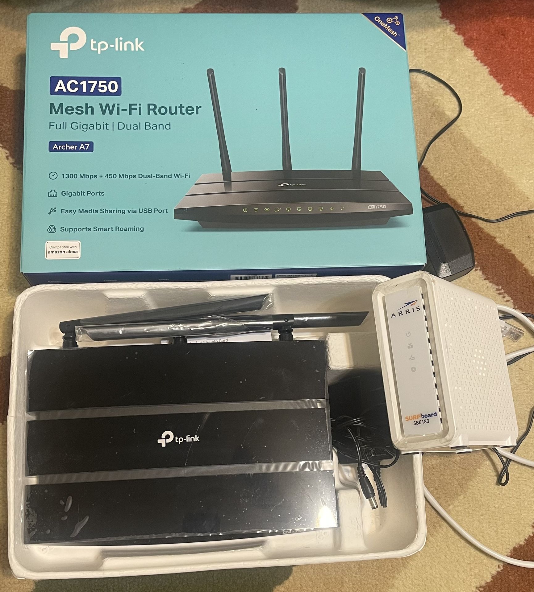 Selling TP- Link Router And Arris Modem