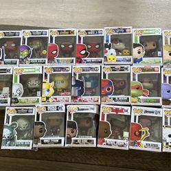 funko pops (info in description)