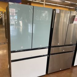 4 door counter depth refrigerator Samsung bespoke