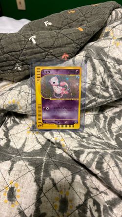 Mew Pokémon Card Japanese