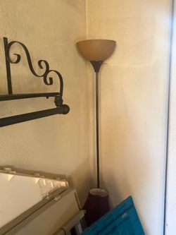 Torchiere Floor Lamp Bronze Finish