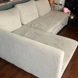 Beige Pullout Couch 