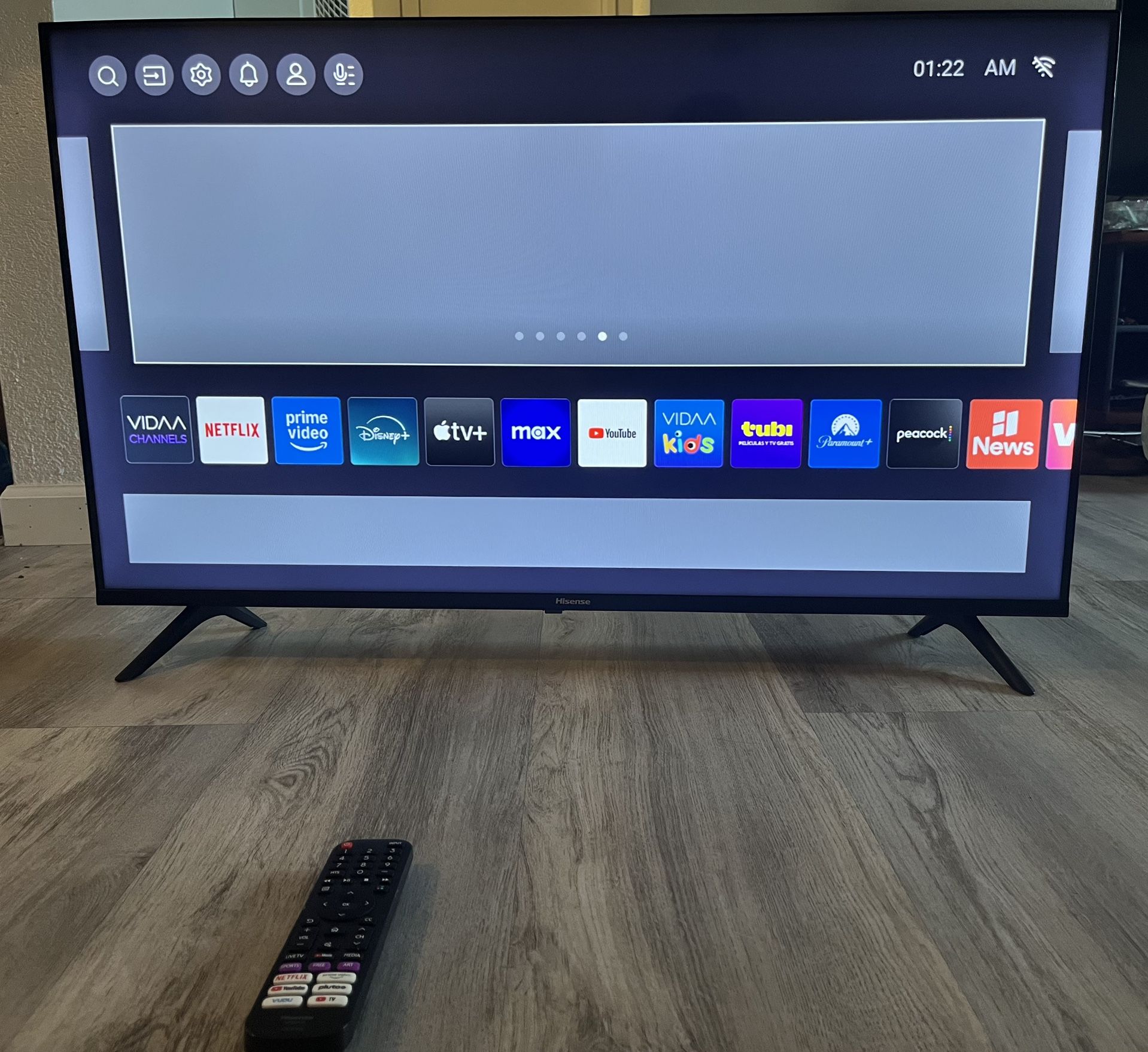 40” TV Brand: Hisense