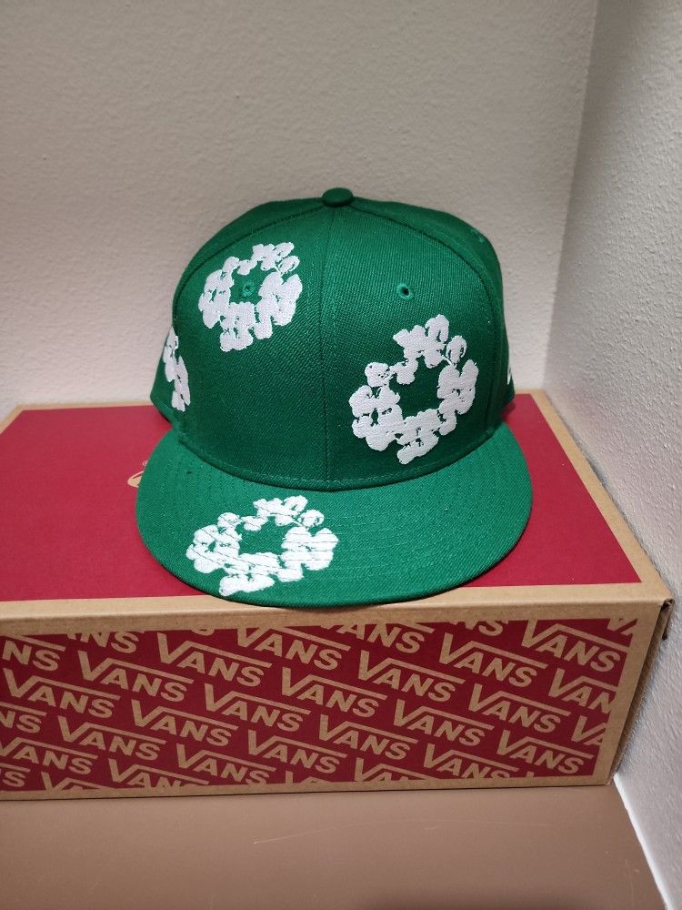 Denim Tears Green New ERA Cap