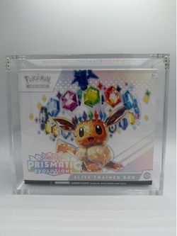 POKEMON CARDS ETB DISPLAY MAGNETIC ACRYLIC CASE PROTECTOR FOR ELITE TRAINER BOX